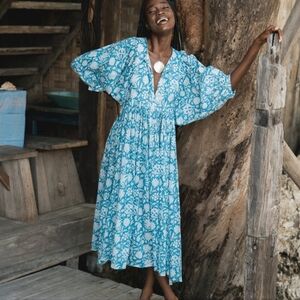 Daughters Of India Kyra Midi Dress